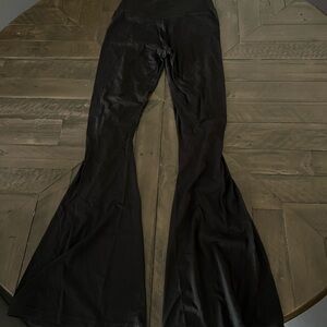 Aerie Black Flared Leggings